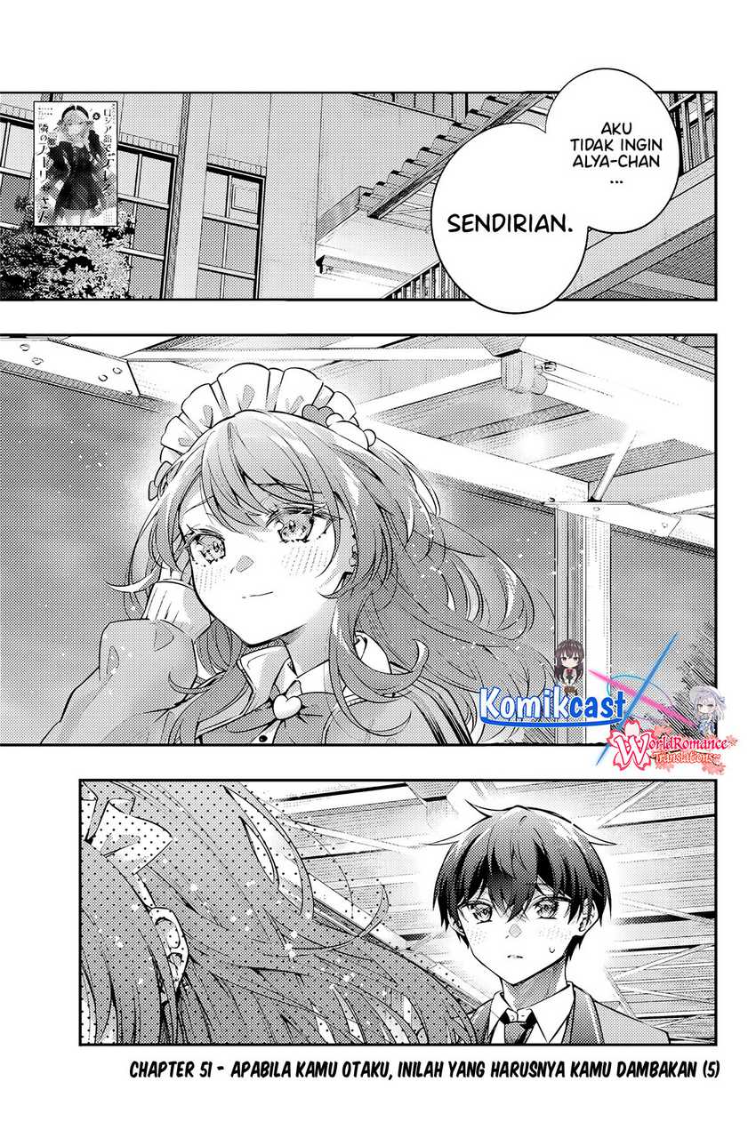 Manga Tokidoki Bosotto Roshiago de Dereru Tonari no Alya-san Chapter 51 gambar nomor 2
