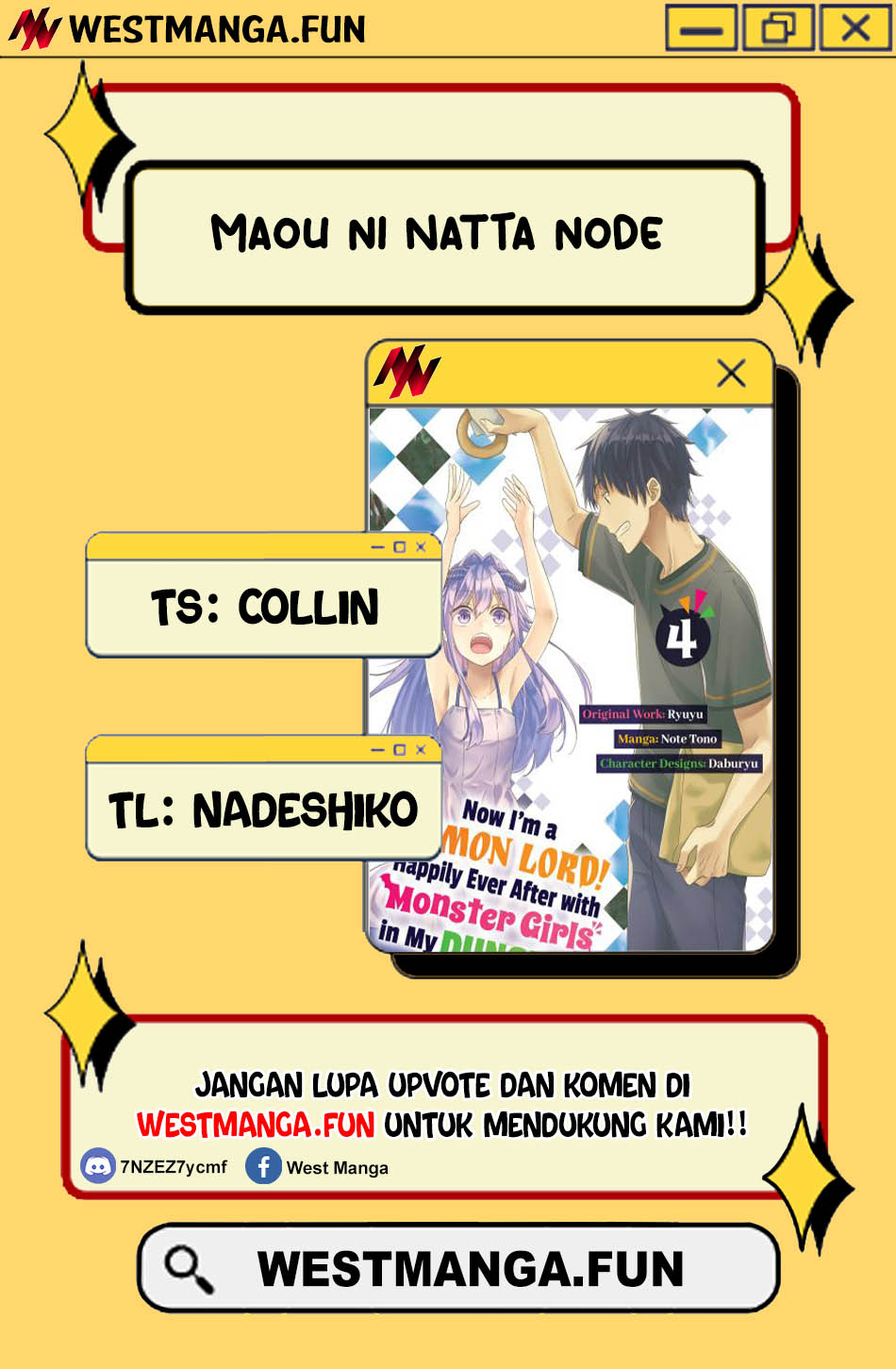 Maou ni Natte node – Dungeon Tsukutte Jingai Musume to Honobono suru Chapter 76.2 Gambar 4