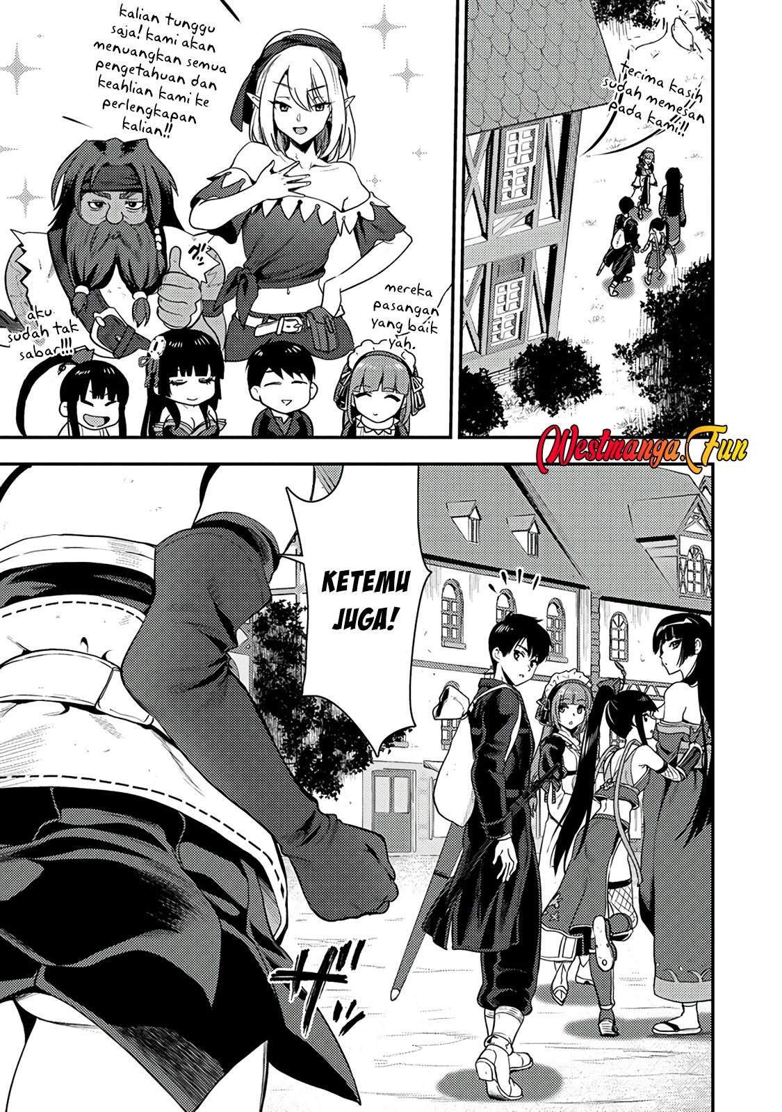 Makenshi no Maken Niyoru Maken no Tame no Harem Life Chapter 24.2 Gambar 18