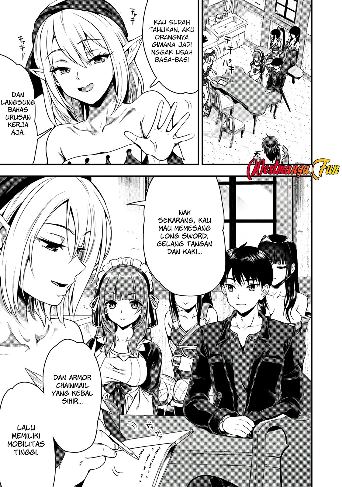 Makenshi no Maken Niyoru Maken no Tame no Harem Life Chapter 24.2 Gambar 7