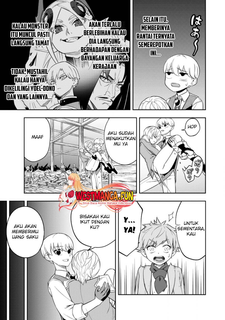 Kyou Senshina Mob, Mujikaku ni Honpen wo Hakai Suru Chapter 09 Gambar 22