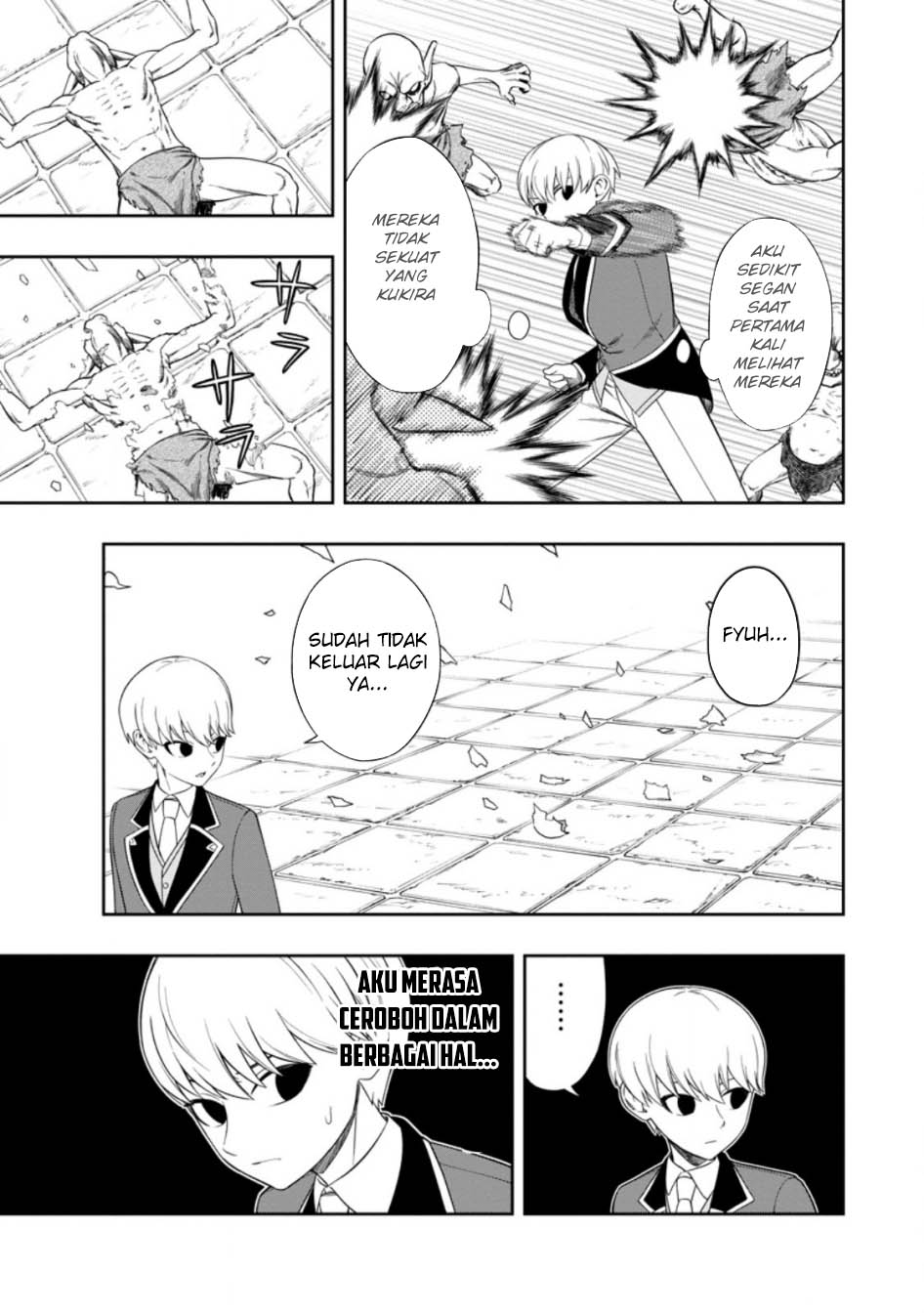 Kyou Senshina Mob, Mujikaku ni Honpen wo Hakai Suru Chapter 05 Gambar 36