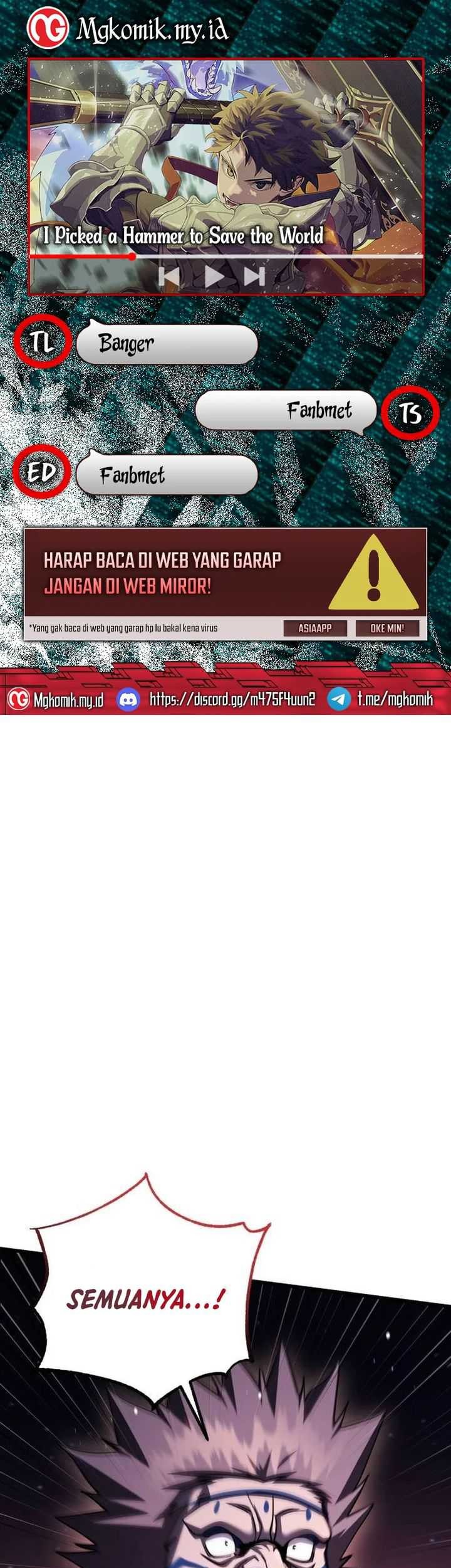 Komik I Picked A Hammer To Save The World Chapter 101 gambar nomor 1