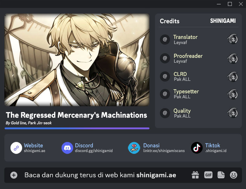 Komik The Regressed Mercenary’s Machinations Chapter 22 gambar nomor 1