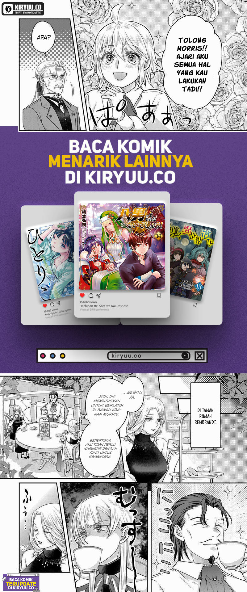 Tsuki ga Michibiku Isekai Douchuu Chapter 102 Gambar 19