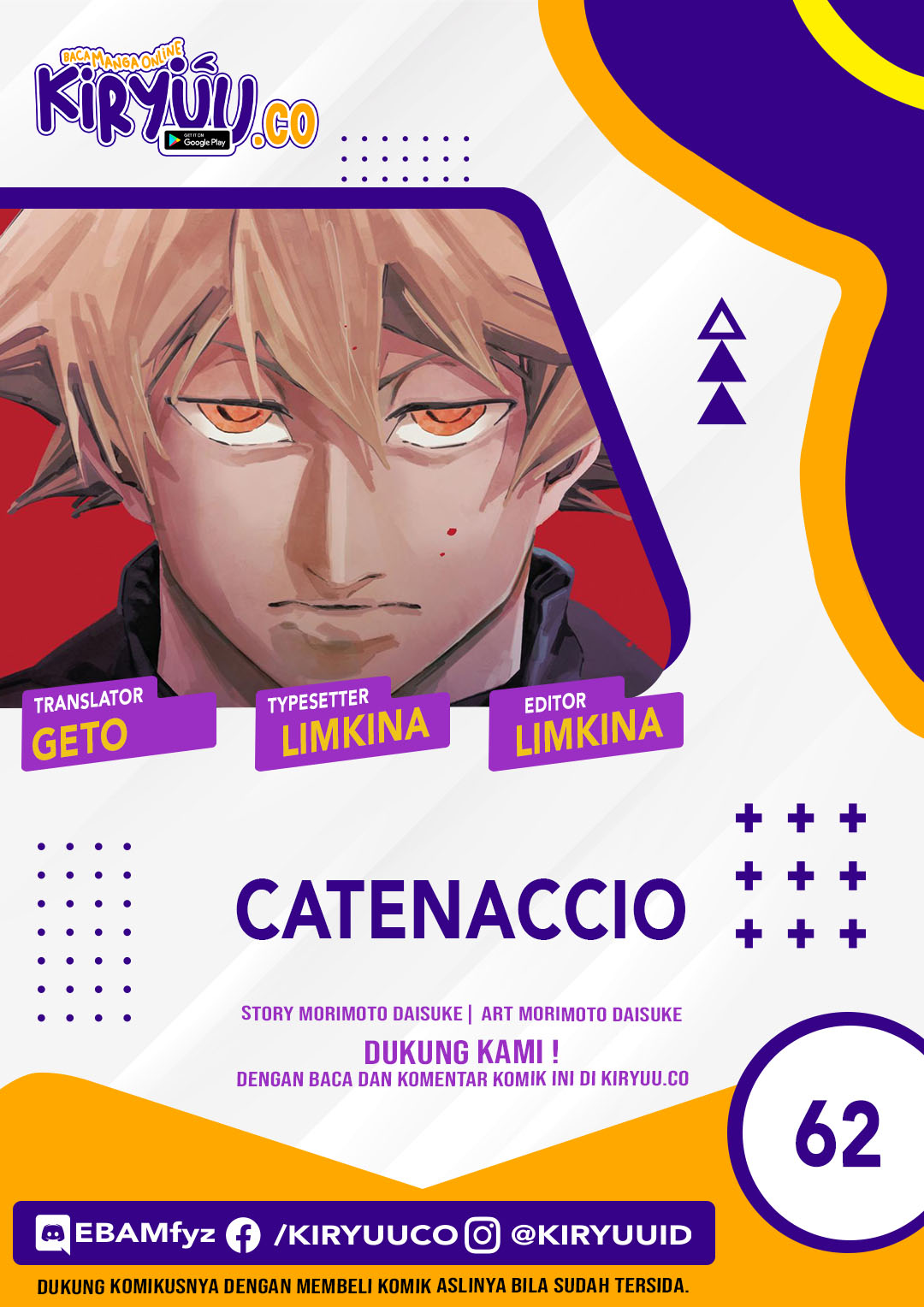 Komik Catenaccio Chapter 62 gambar nomor 1