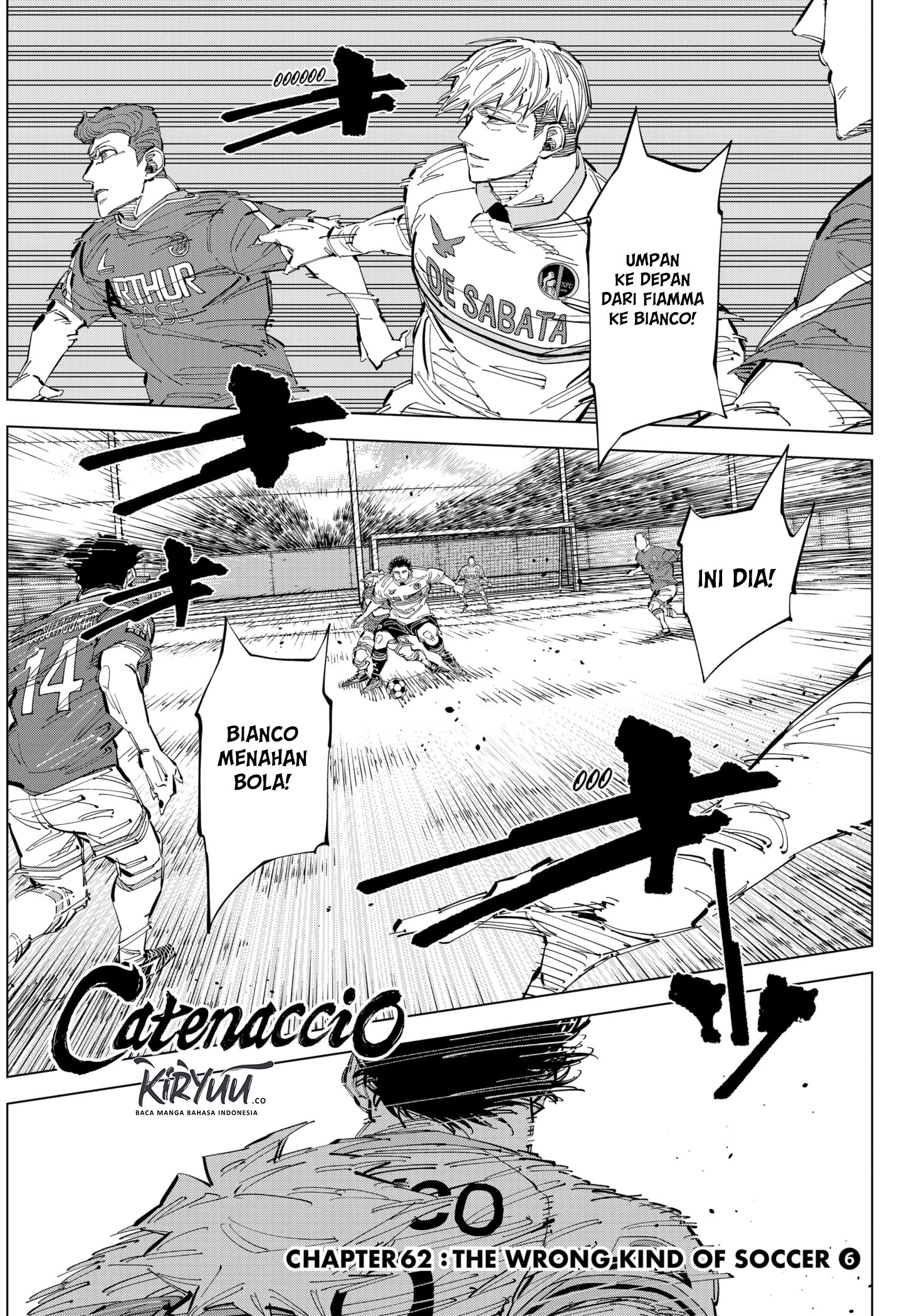 Manga Catenaccio Chapter 62 gambar nomor 2