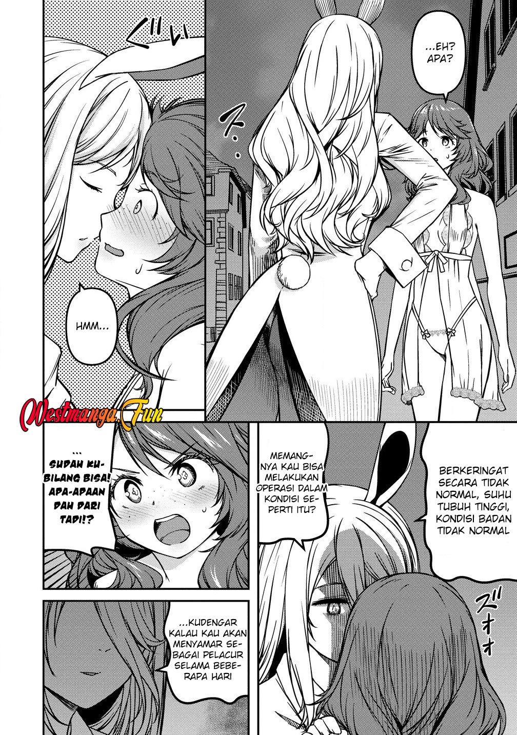 Monster Onna Kanbu wa Osanaki Yuusha wo Dekiaisuru Chapter 08 Gambar 27