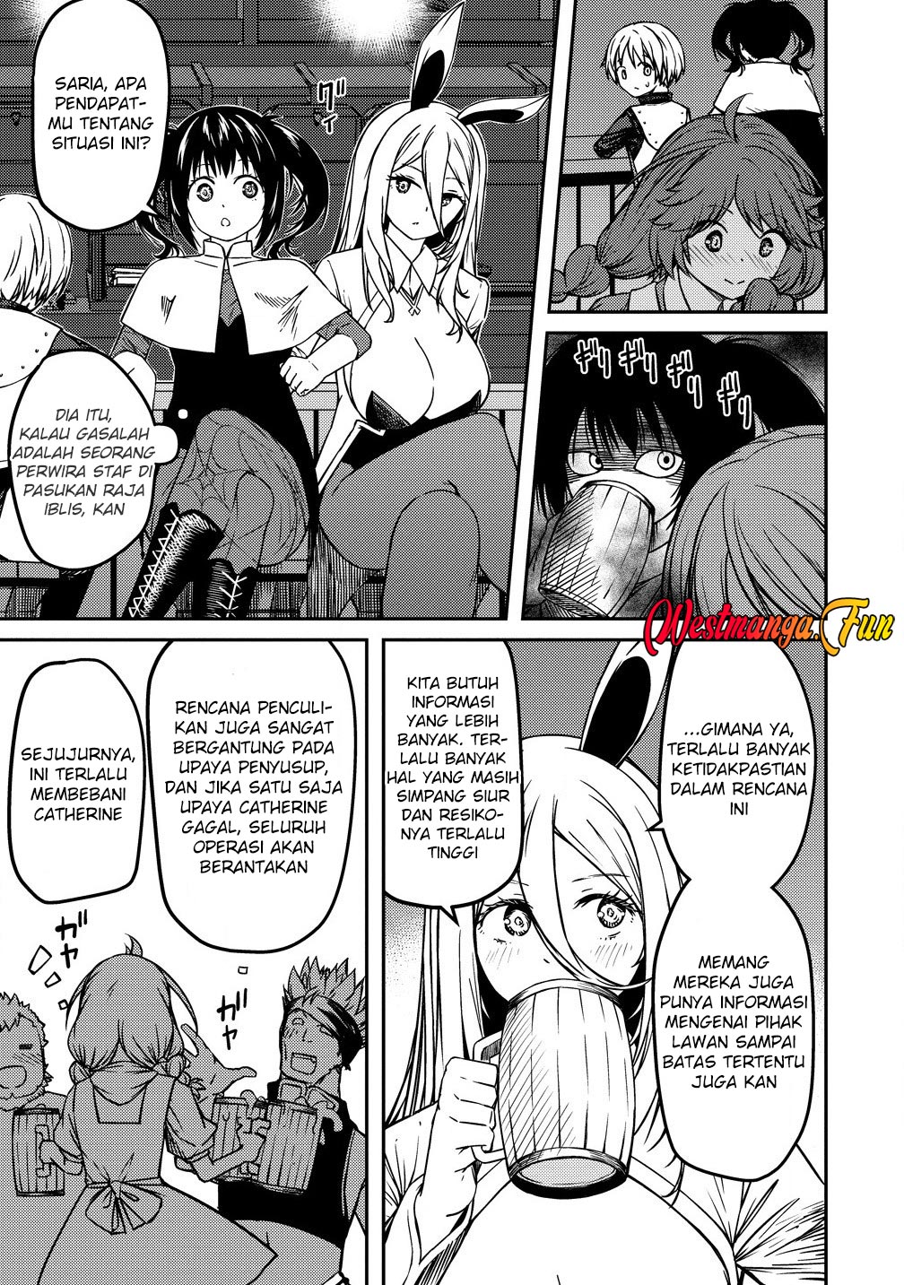 Monster Onna Kanbu wa Osanaki Yuusha wo Dekiaisuru Chapter 08 Gambar 20