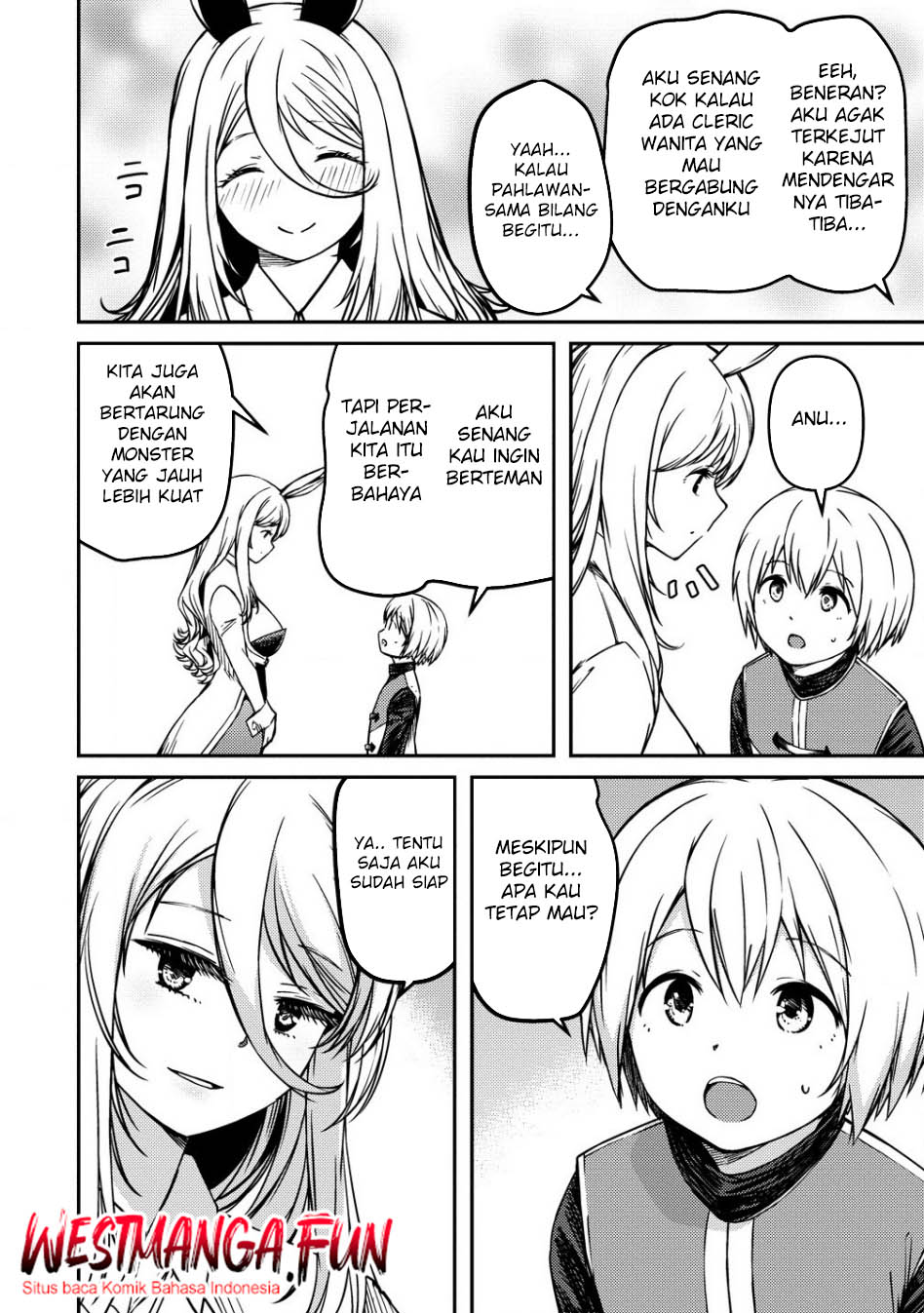 Monster Onna Kanbu wa Osanaki Yuusha wo Dekiaisuru Chapter 06 Gambar 27