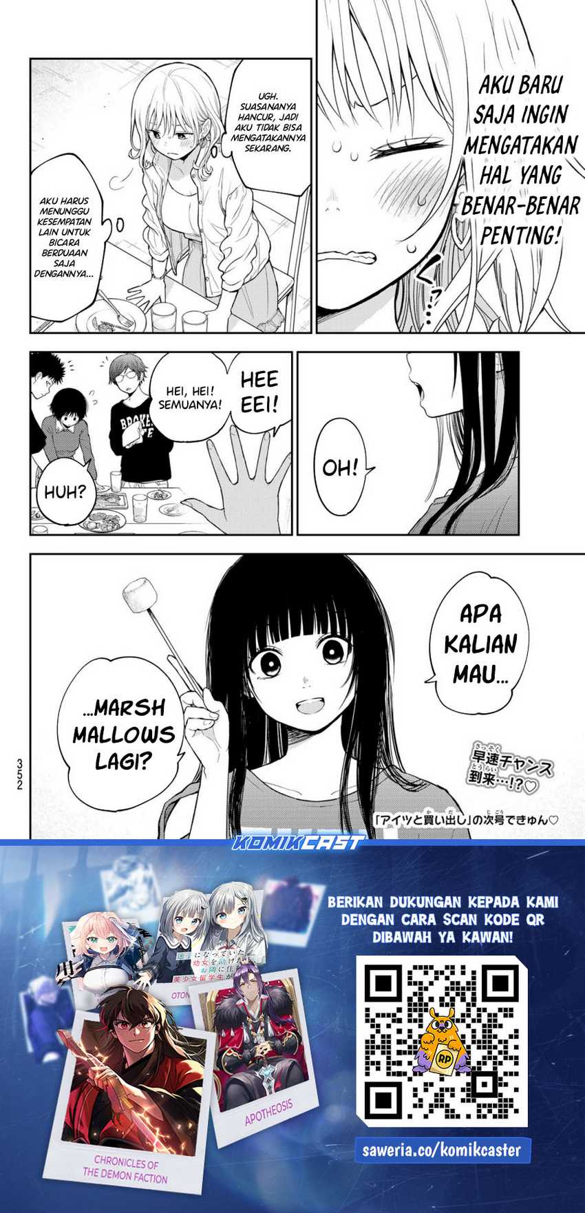 Kuroiwa Medaka ni Watashi no Kawaii ga Tsuujinai Chapter 157 Gambar 15