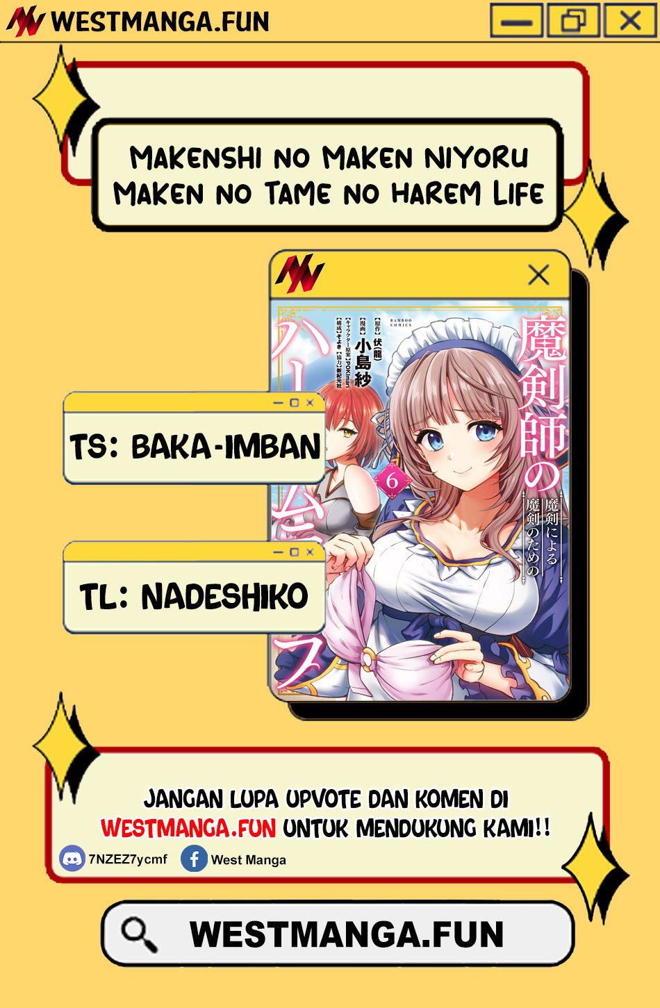 Makenshi no Maken Niyoru Maken no Tame no Harem Life Chapter 25.2 Gambar 3