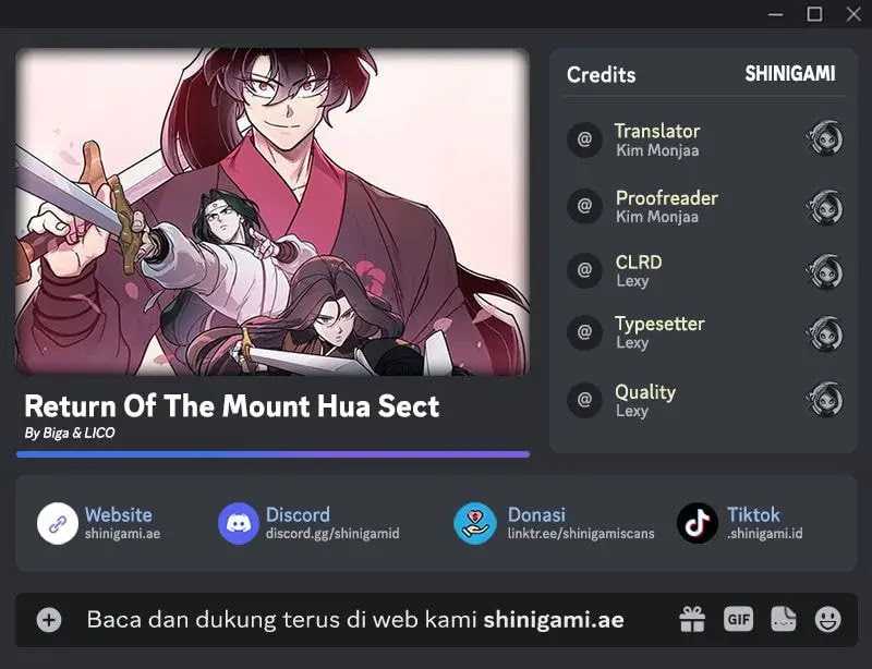 Komik Return of the Flowery Mountain Sect Chapter 152.5 gambar nomor 1