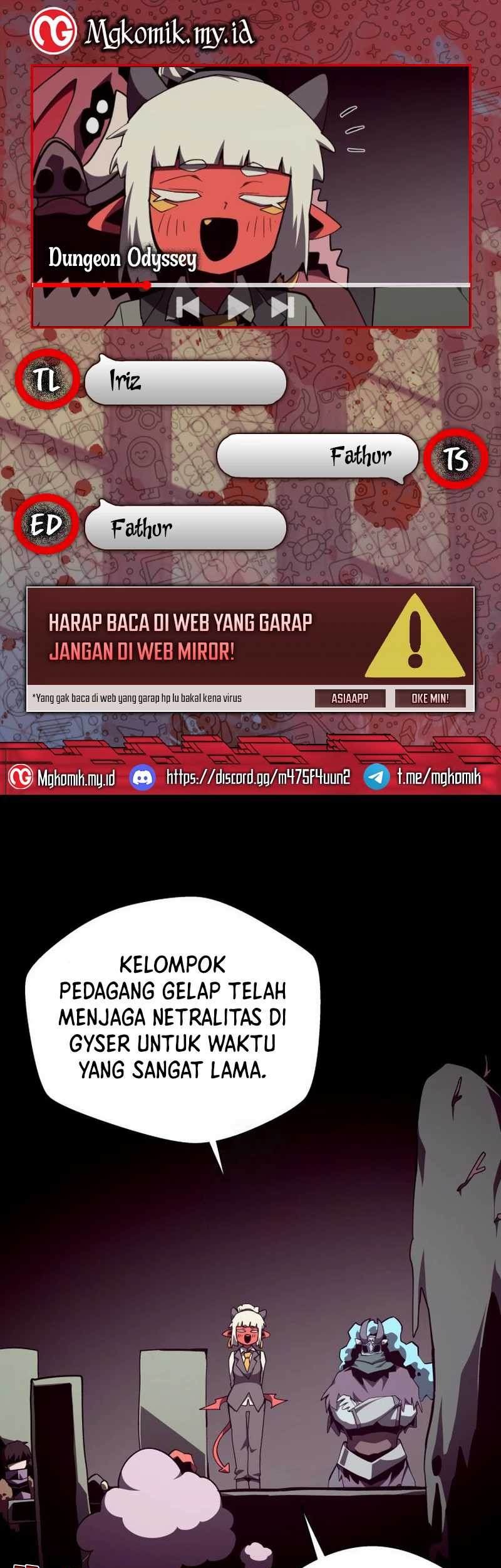 Komik Dungeon Odyssey Chapter 117 gambar nomor 1