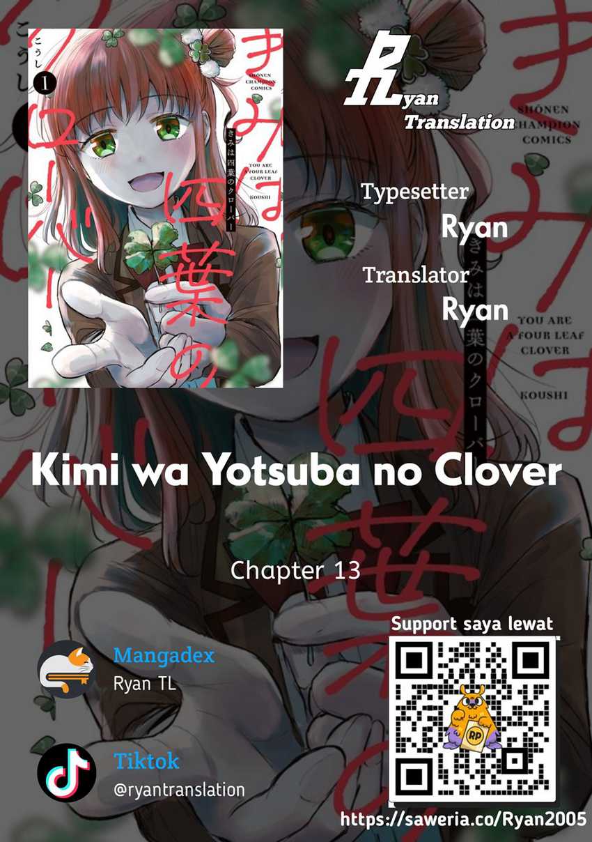 Komik Kimi wa Yotsuba no Clover Chapter 13 gambar nomor 1