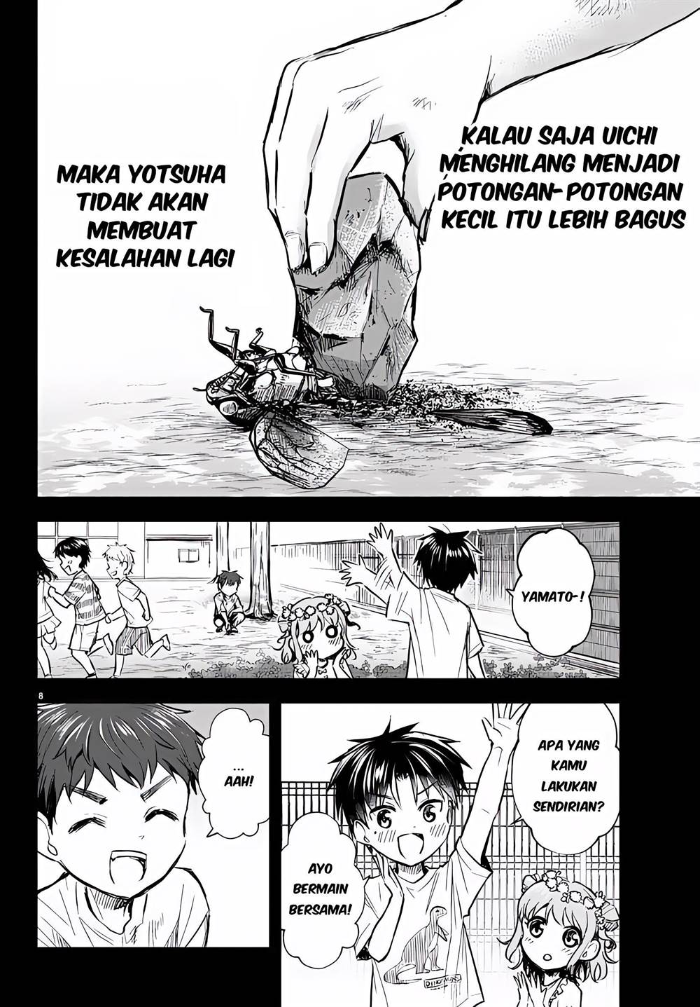 Kimi wa Yotsuba no Clover Chapter 08 Gambar 9