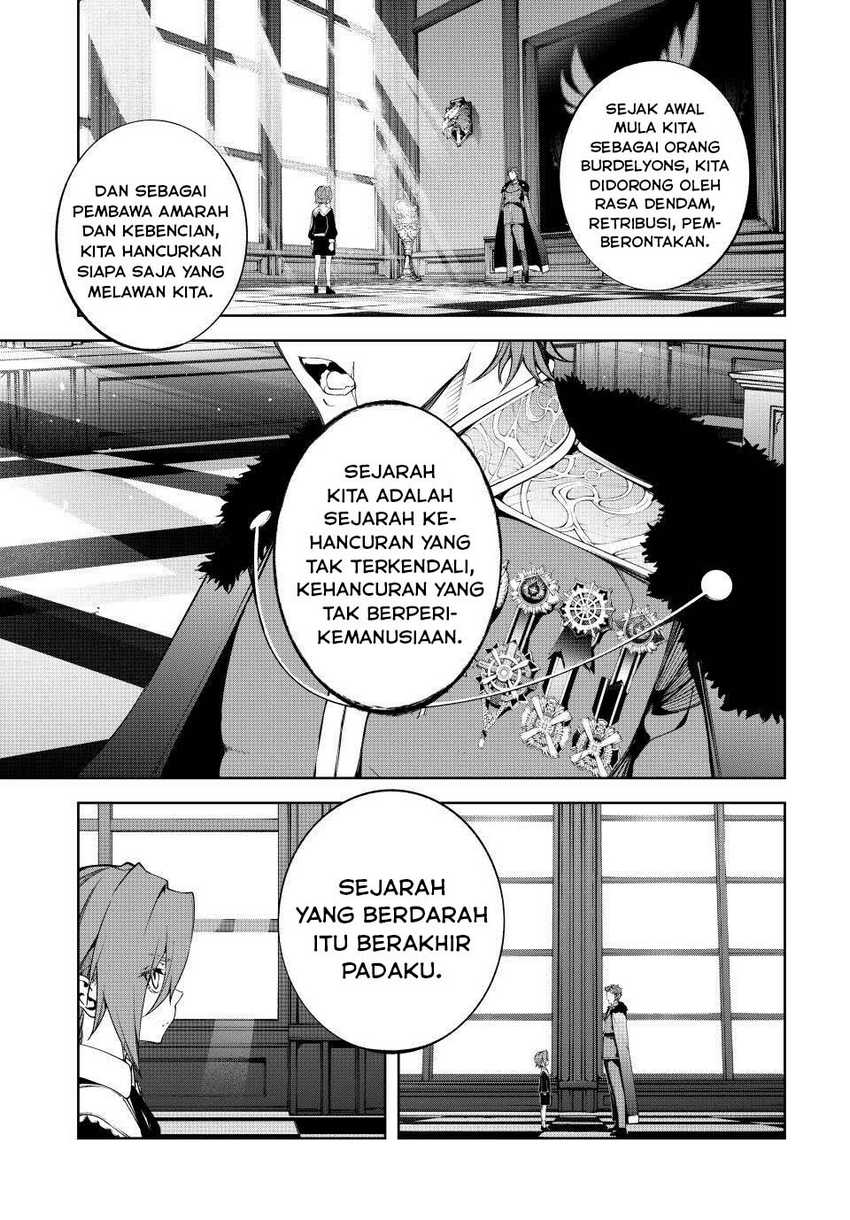 Tsue to Tsurugi no Wistoria Chapter 50 Gambar 5