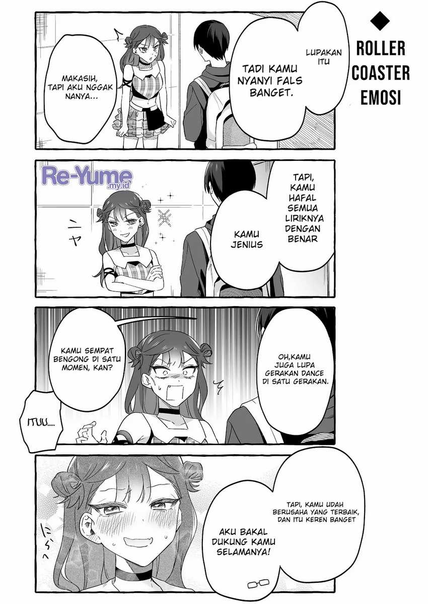 Damedol to Sekai ni Hitori Dake no Fan (Serialization) Chapter 21 Gambar 5