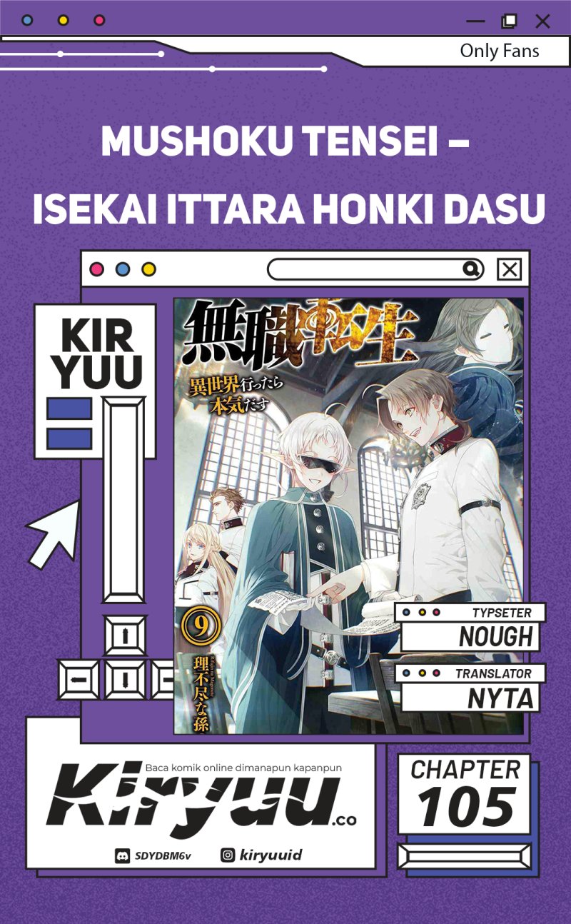 Komik Mushoku Tensei: Isekai Ittara Honki Dasu Chapter 105 gambar nomor 1