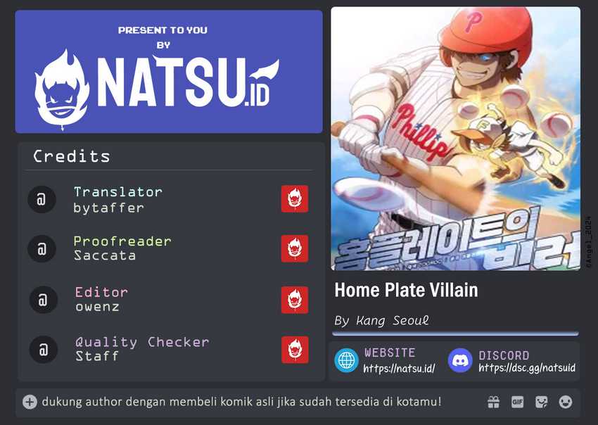 Komik Home Plate Villain Chapter 54 gambar nomor 1