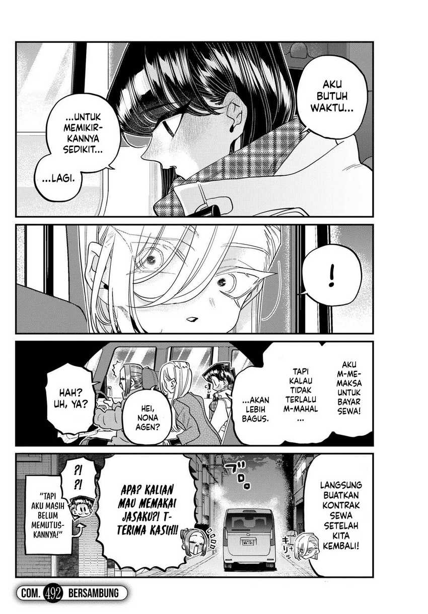 Komi-san wa Komyushou Desu Chapter 492 Gambar 19
