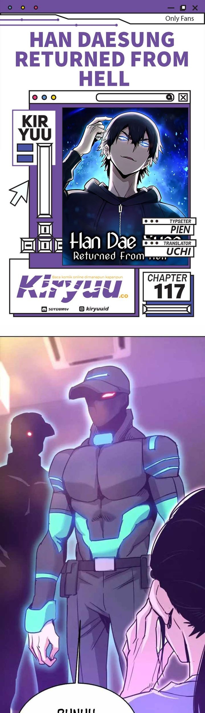 Komik Han Dae Sung Returned From Hell Chapter 117 gambar nomor 1