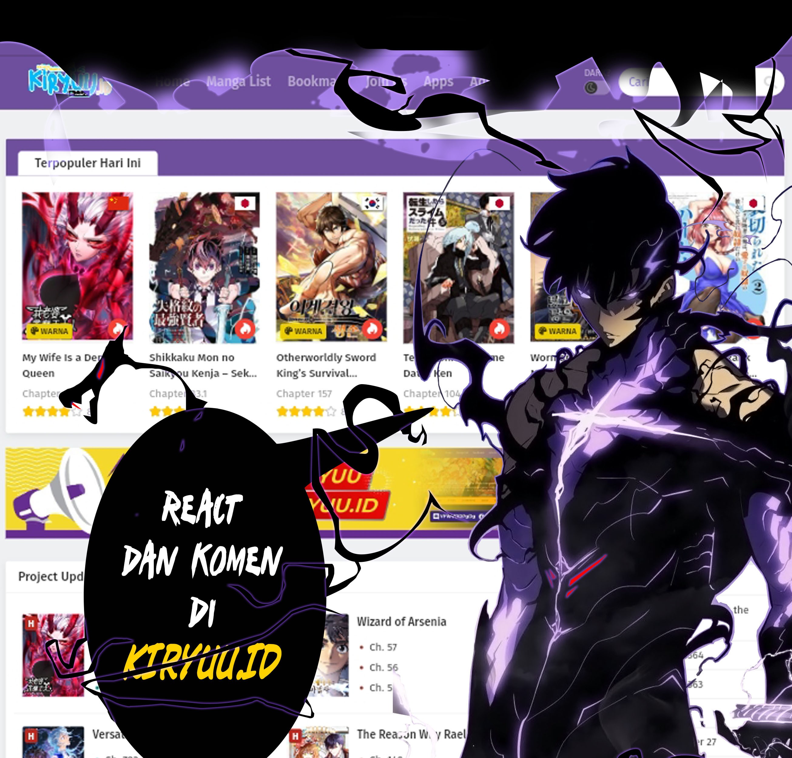 Player Who Can’t Level Up Chapter 105 Gambar 63