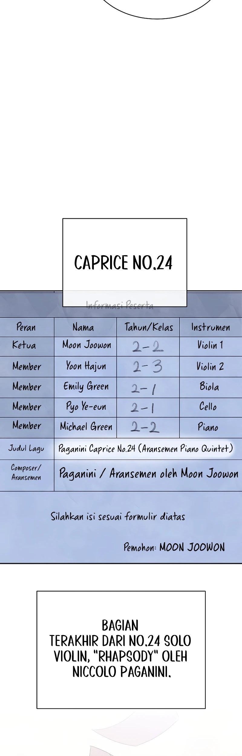 High School Musical Genius Is Paganini Reincarnated Chapter 11 Gambar 27