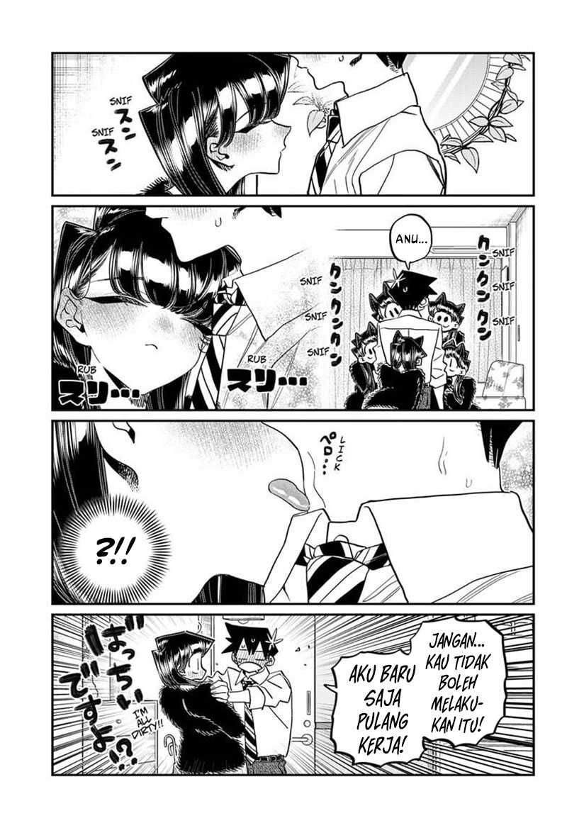 Komi-san wa Komyushou Desu Chapter 494 Gambar 10