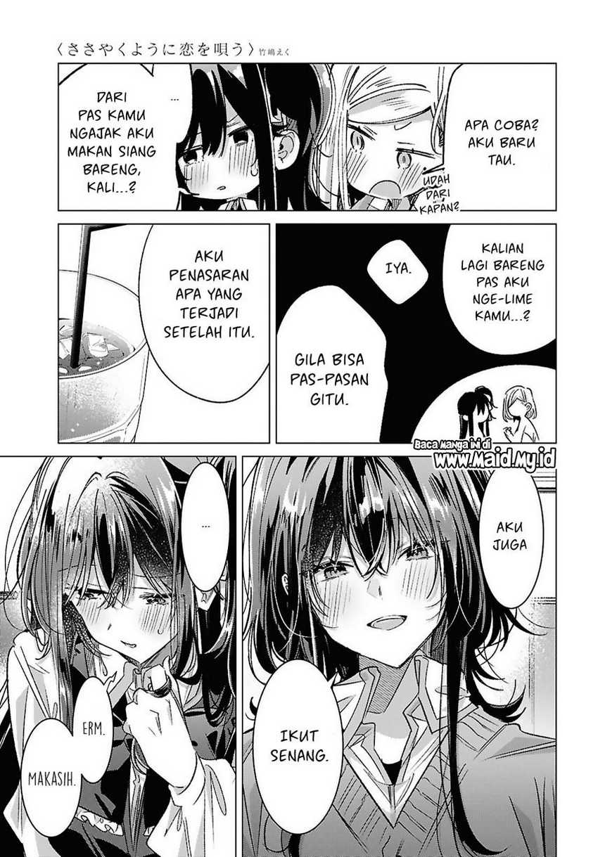 Sasayaku you ni koi wo utau Chapter 54 Gambar 11