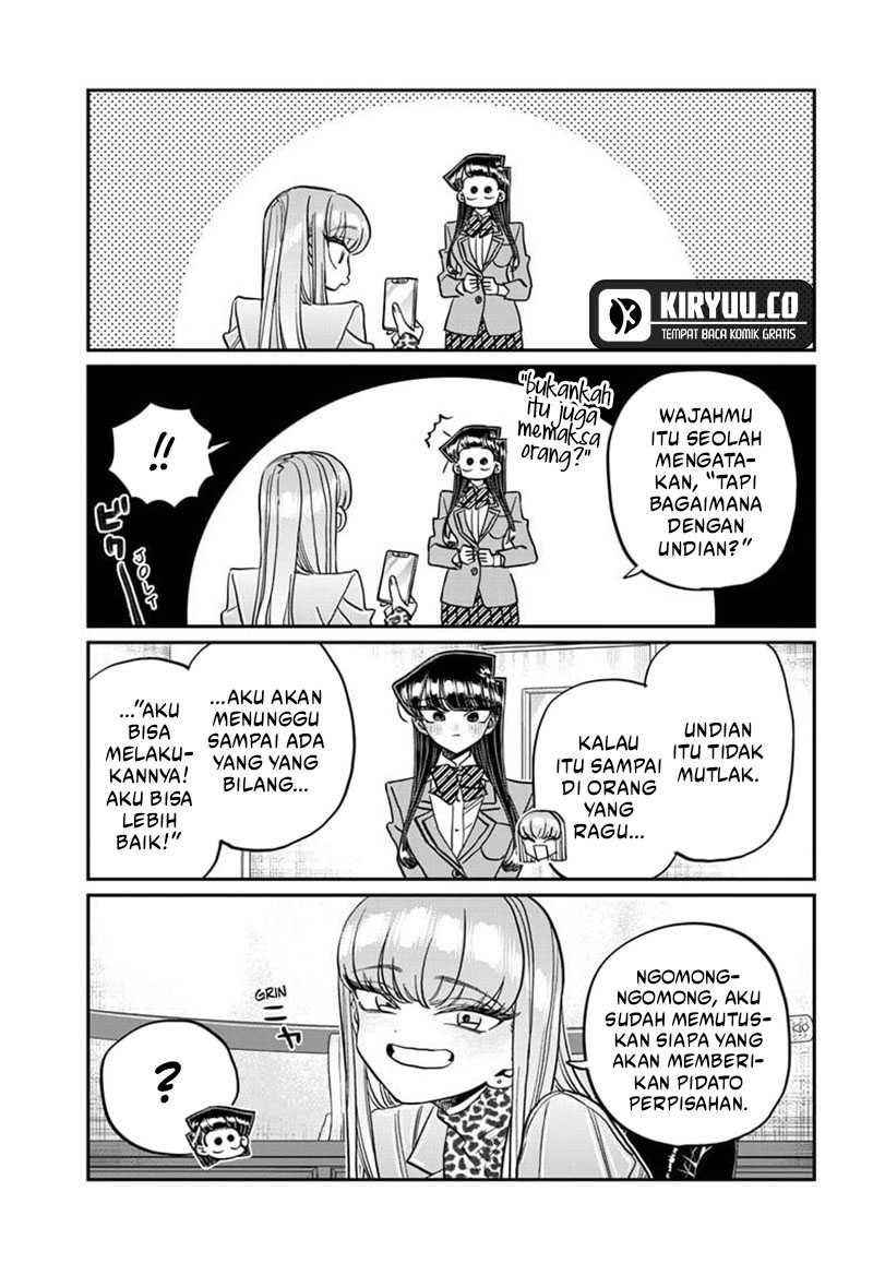 Komi-san wa Komyushou Desu Chapter 495 Gambar 18