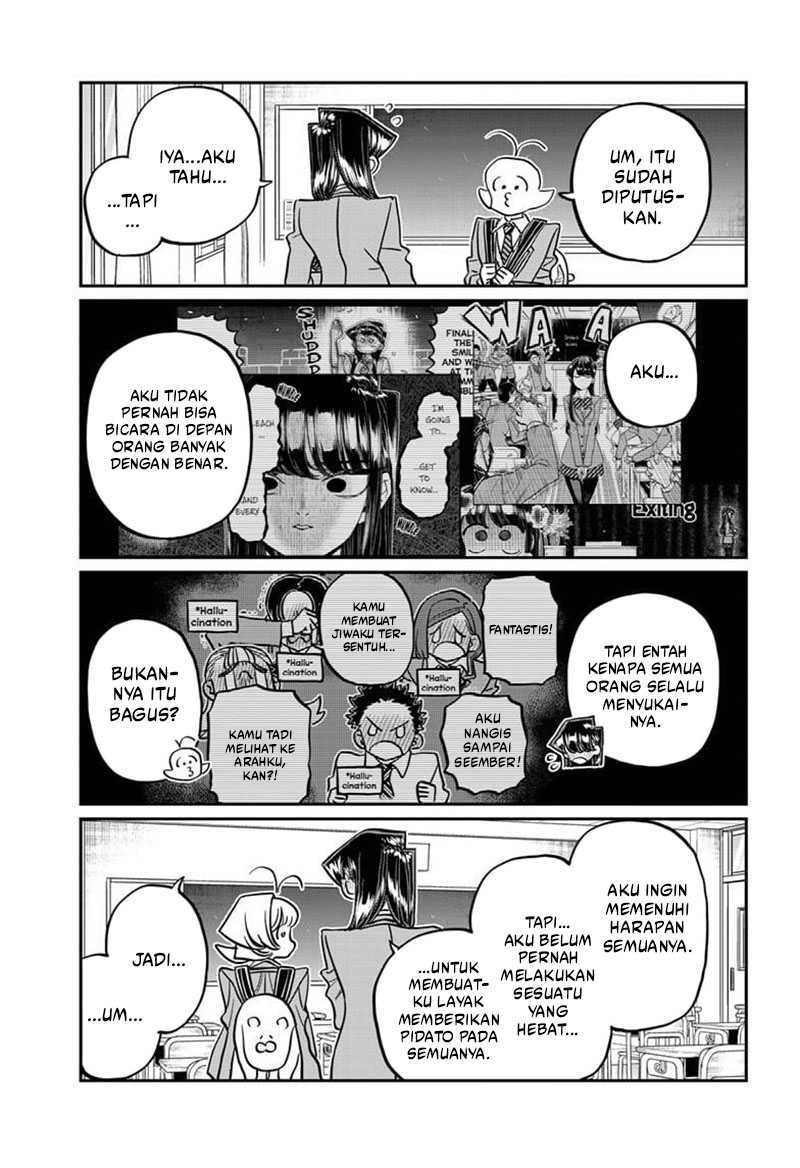 Komi-san wa Komyushou Desu Chapter 495 Gambar 8