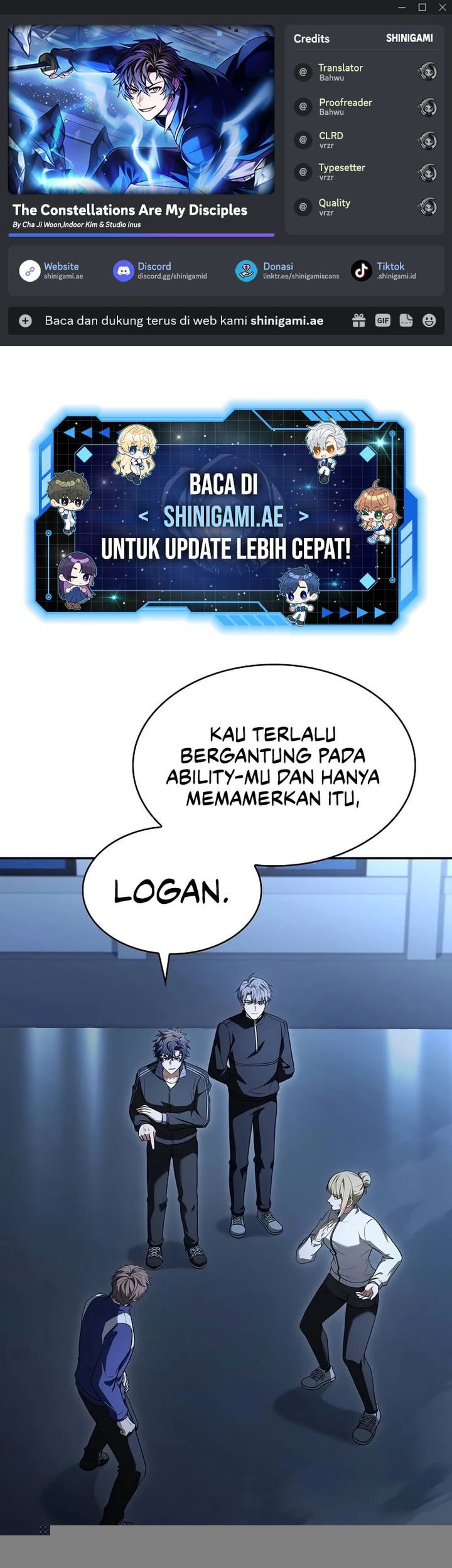 Komik The Constellations Are My Disciples Chapter 111 gambar nomor 1