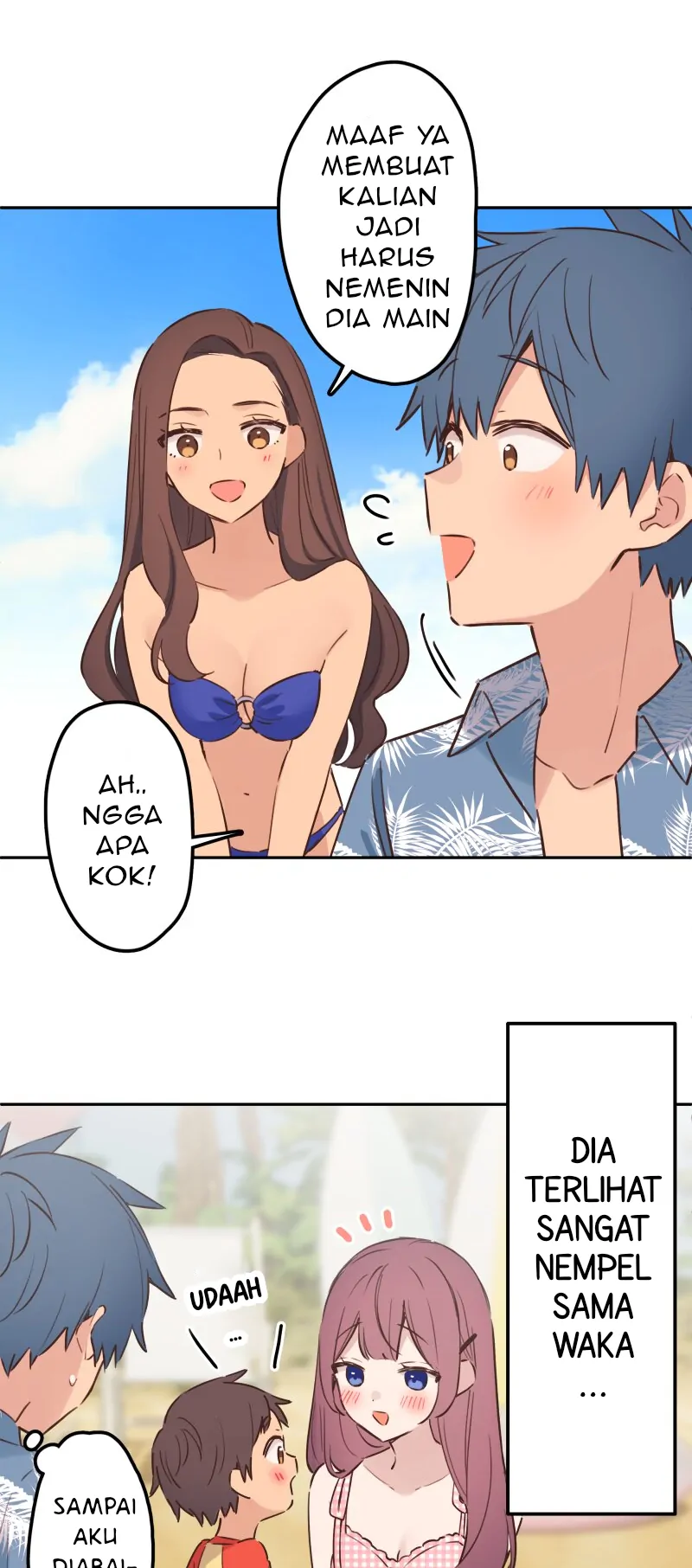 Waka-chan Is Flirty Again Chapter 214.23 Gambar 5