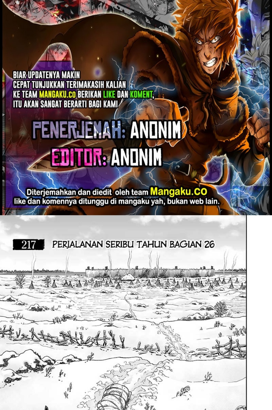 Komik Vinland Saga Chapter 217 gambar nomor 1