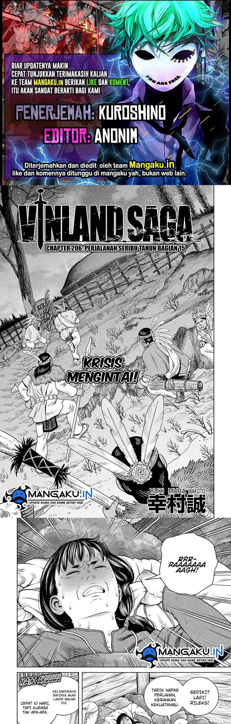 Komik Vinland Saga Chapter 206 gambar nomor 1