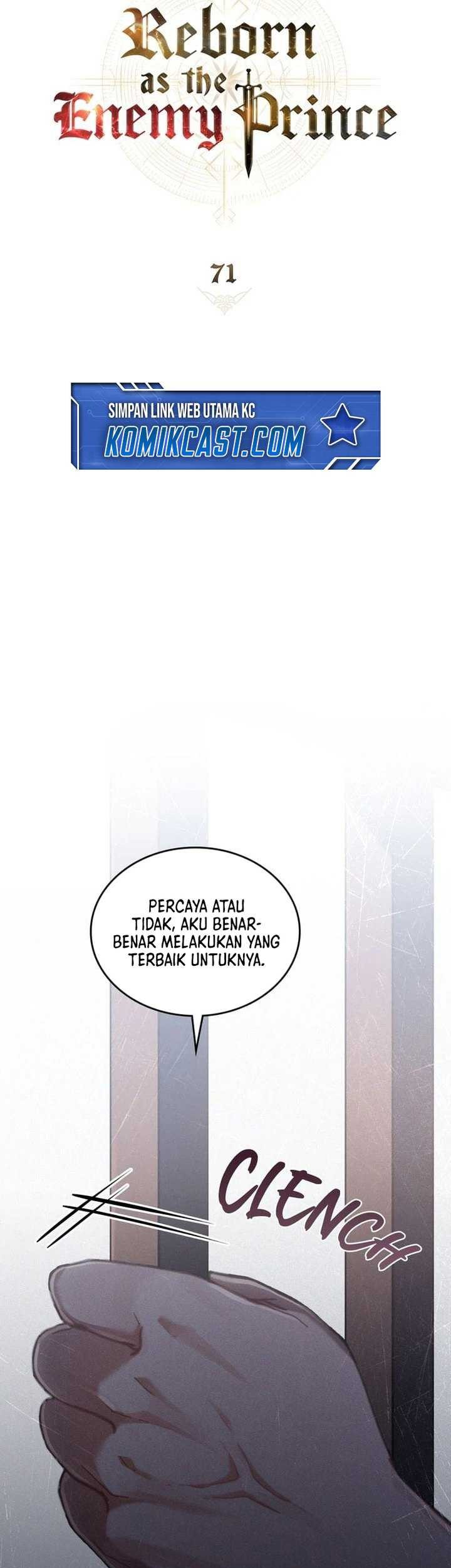 Reborn as the Enemy Prince Chapter 71 Gambar 20