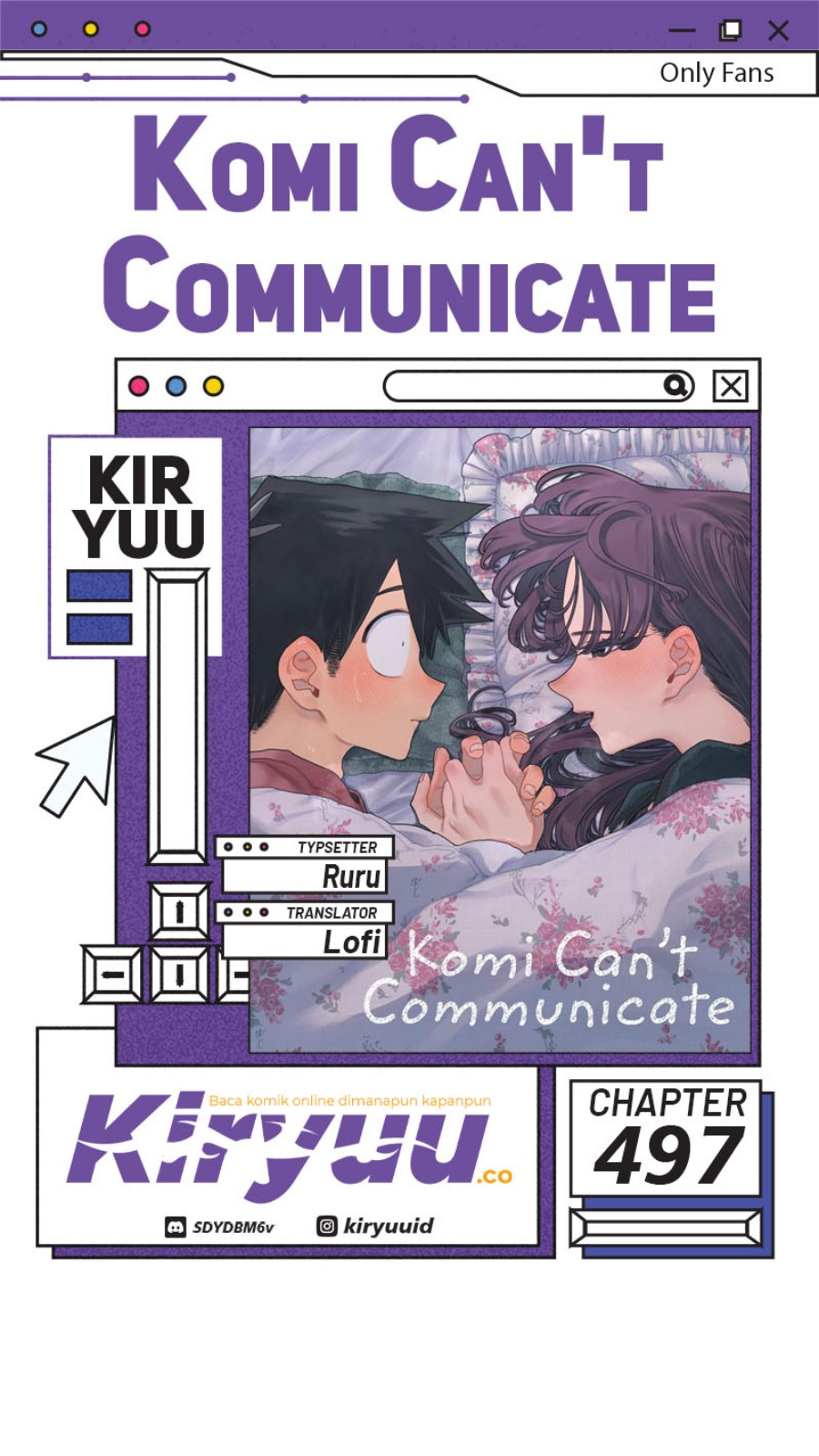 Komik Komi-san wa Komyushou Desu Chapter 497 gambar nomor 1