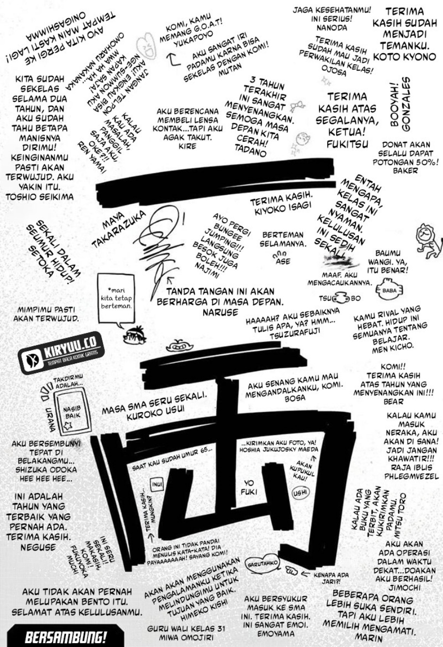 Komi-san wa Komyushou Desu Chapter 497 Gambar 6