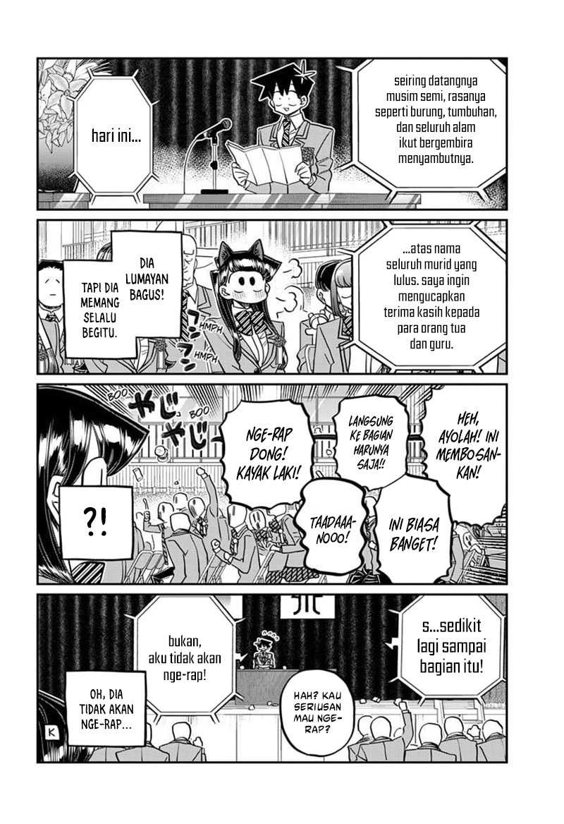 Komi-san wa Komyushou Desu Chapter 499 Gambar 8