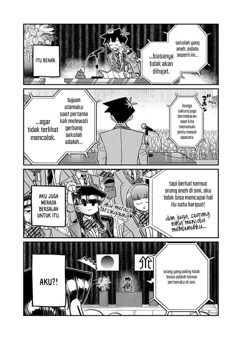 Komi-san wa Komyushou Desu Chapter 499 Gambar 9