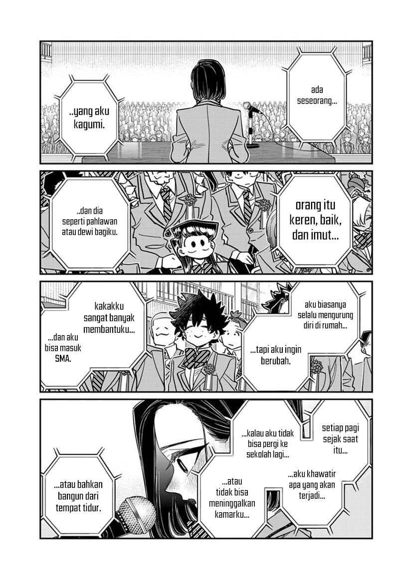 Komi-san wa Komyushou Desu Chapter 498 Gambar 9