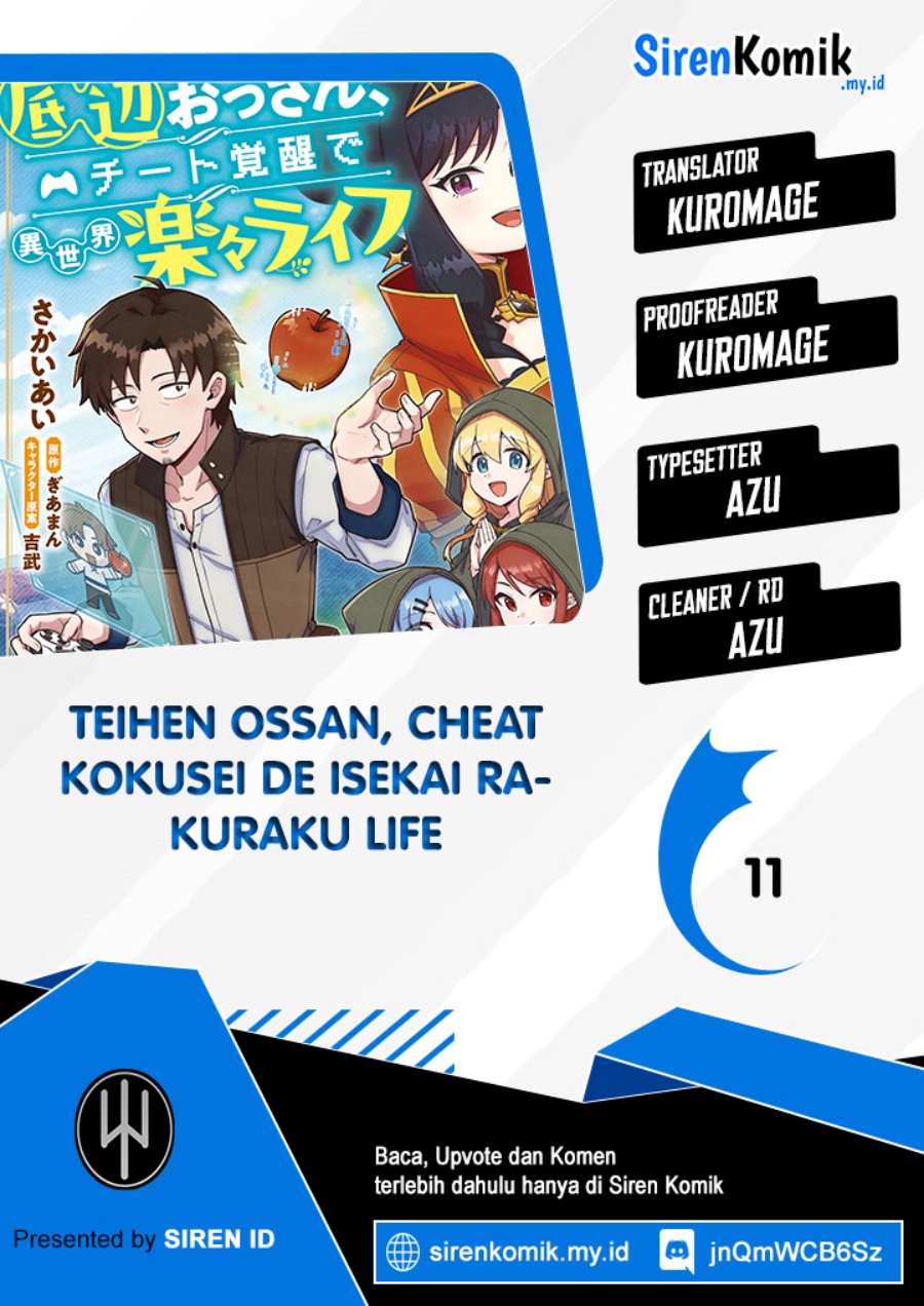 Komik Teihen Ossan, Cheat Kokusei de Isekai Rakuraku Life Chapter 11 gambar nomor 1