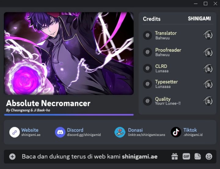 Komik Absolute Necromancer Chapter 79 gambar nomor 1