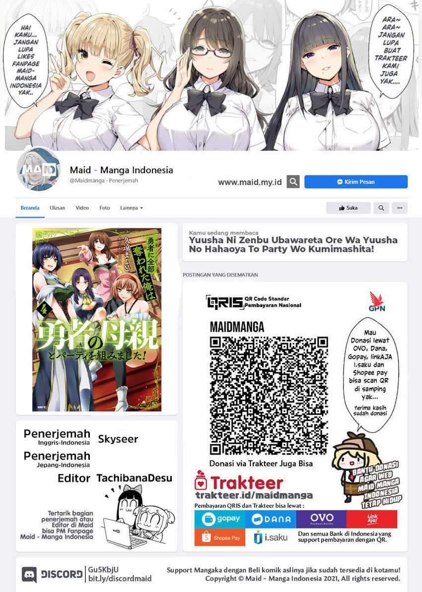 Manga Yuusha ni Zenbu Ubawareta Ore wa Yuusha no Hahaoya to Party wo Kumimashita! Chapter 24 gambar nomor 2