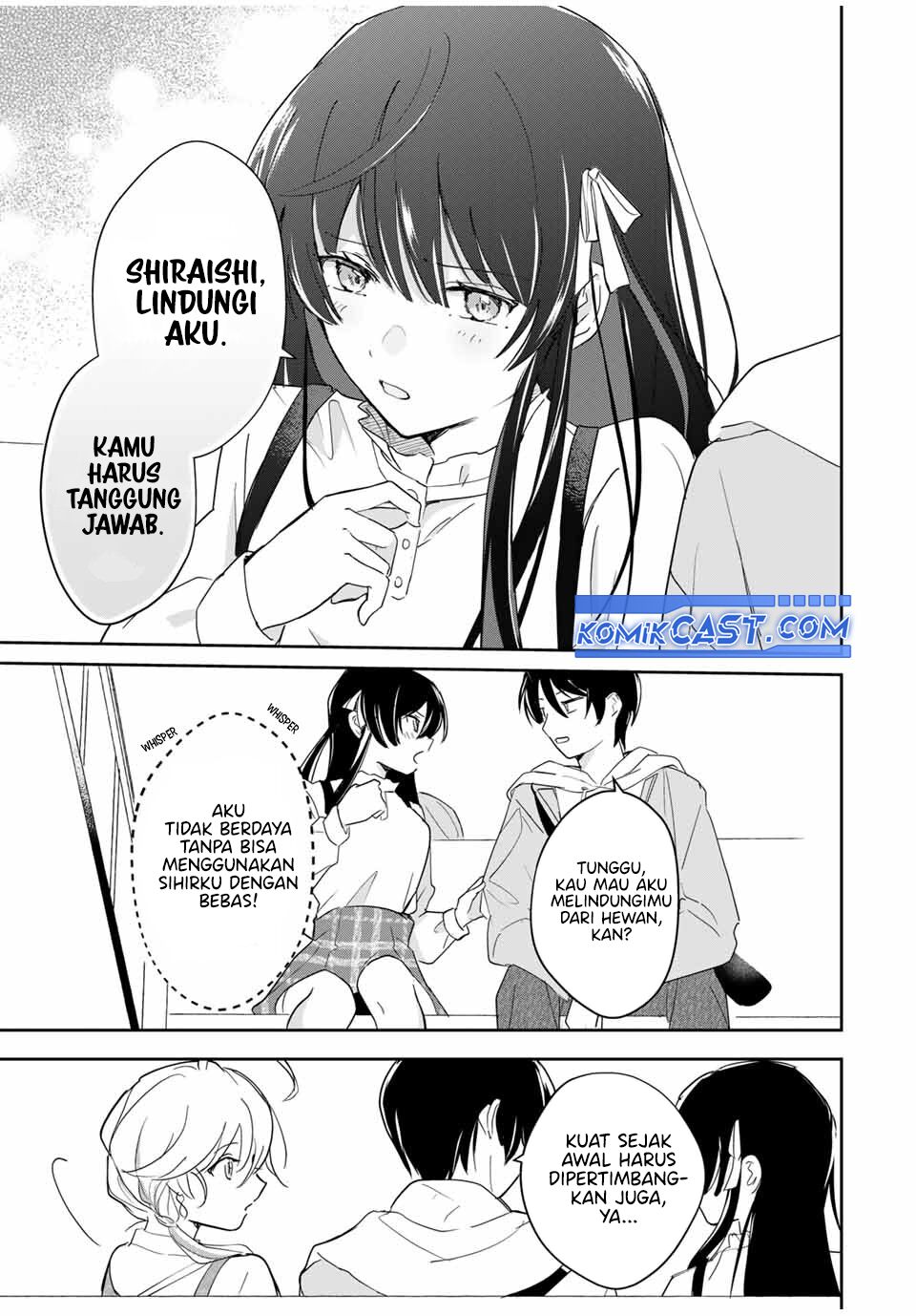 Eiyuu to Majo no Tensei Rabu Kome Chapter 08 Gambar 18