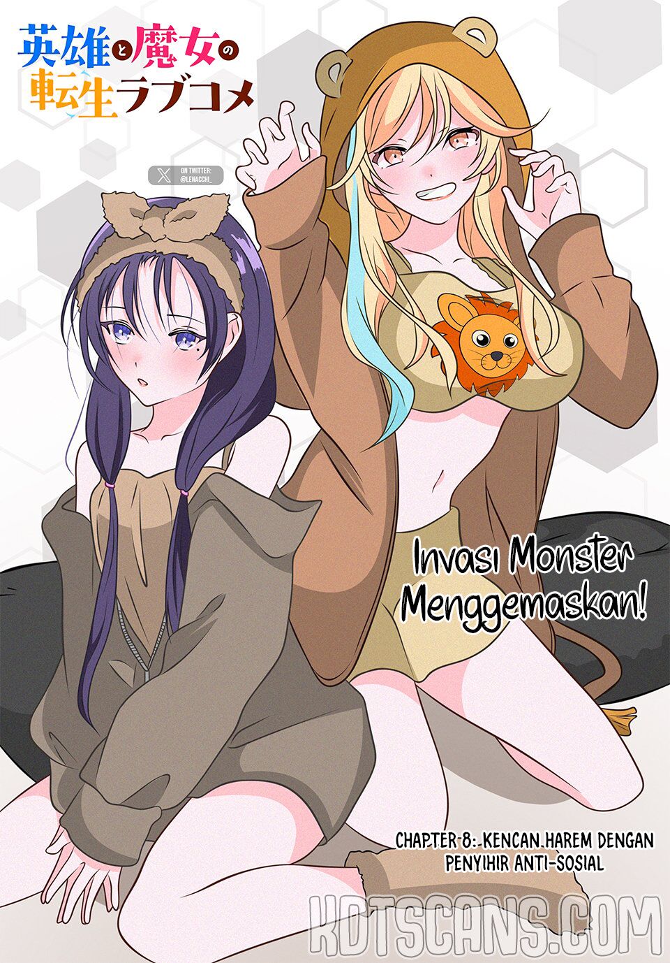 Eiyuu to Majo no Tensei Rabu Kome Chapter 08 Gambar 4