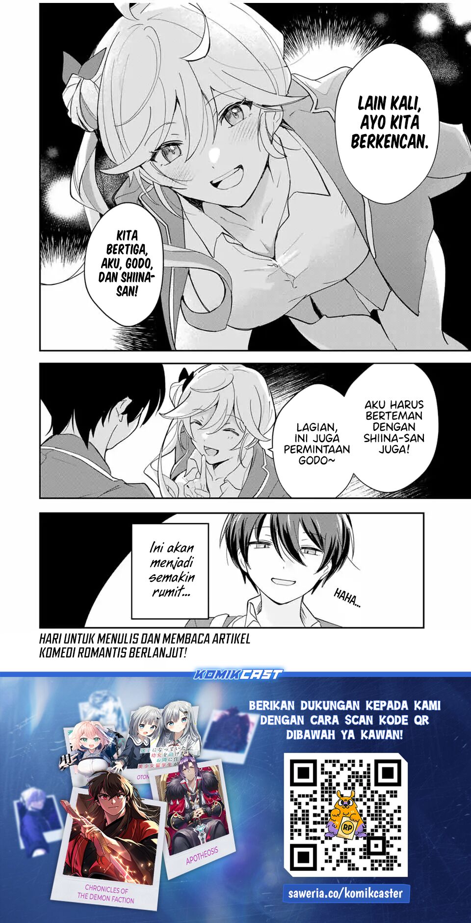 Eiyuu to Majo no Tensei Rabu Kome Chapter 07 Gambar 25