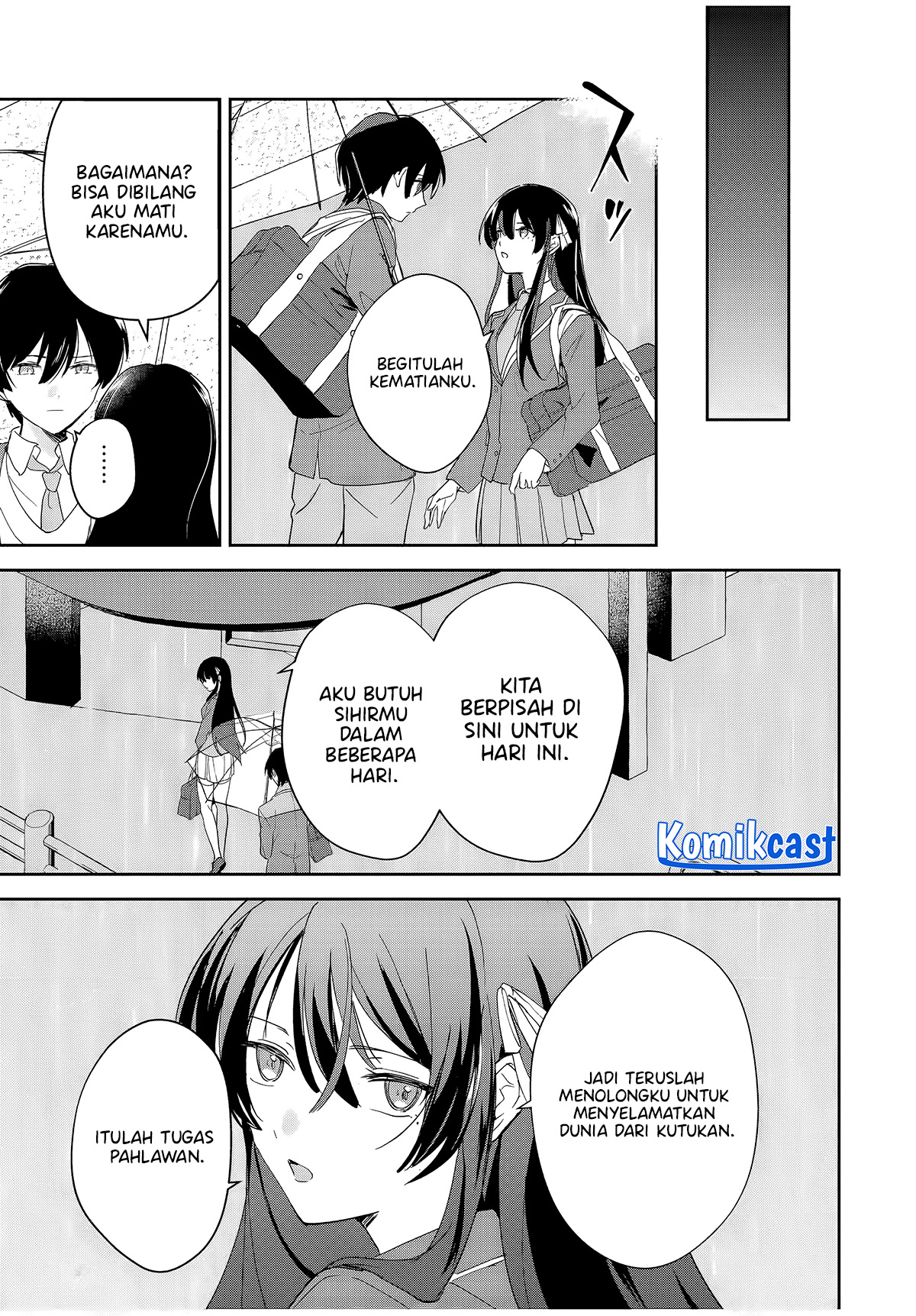 Eiyuu to Majo no Tensei Rabu Kome Chapter 06 Gambar 18