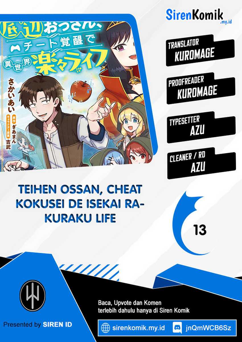 Komik Teihen Ossan, Cheat Kokusei de Isekai Rakuraku Life Chapter 13 gambar nomor 1